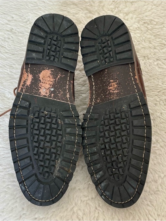 Cole Haan Brown Leather Derby Lace-Up Oxfords Casual Shoes size 10 M
